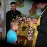 Чудотворная икона Святителя Николая Мирликийского посетила Сарапульский детский дом